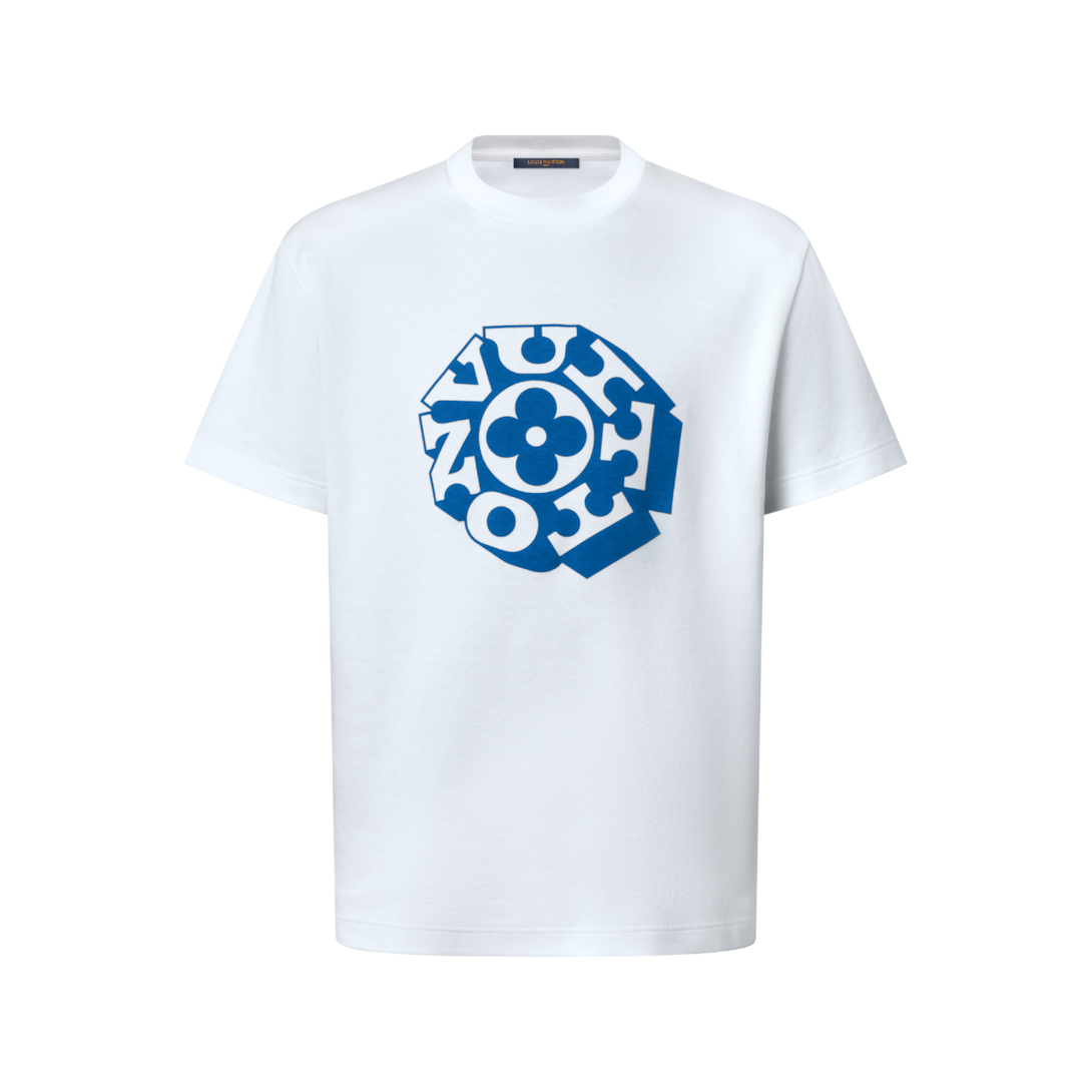 Printed Signature T-Shirt - Ready-to-Wear | LOUIS VUITTON ®